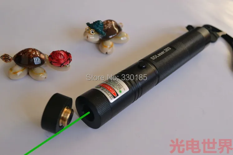 Супер Мощность Фул лазерный луч в стиле милитари 200w 200000 м 532nm зеленая лазерная