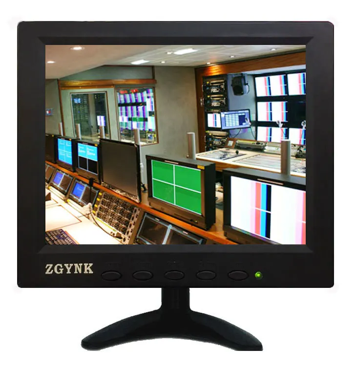 Бесплатная доставка 8-дюймовый TFT светодиодный монитор VGA AV BNC промышленная