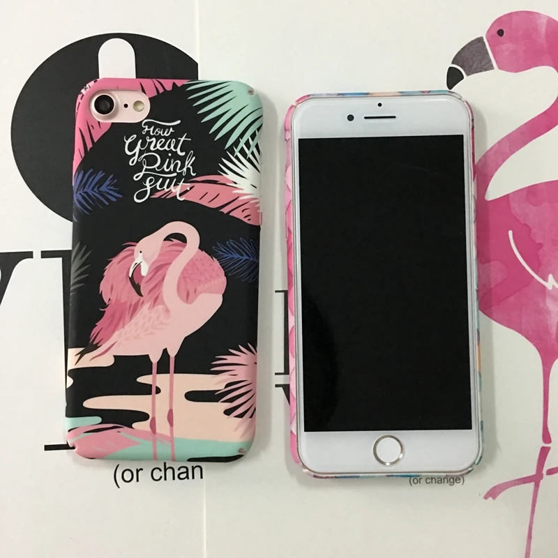Kerzzil красивый Фламинго Русалочка весы все включено Жесткий Чехол для iPhone 7 6 6S Plus