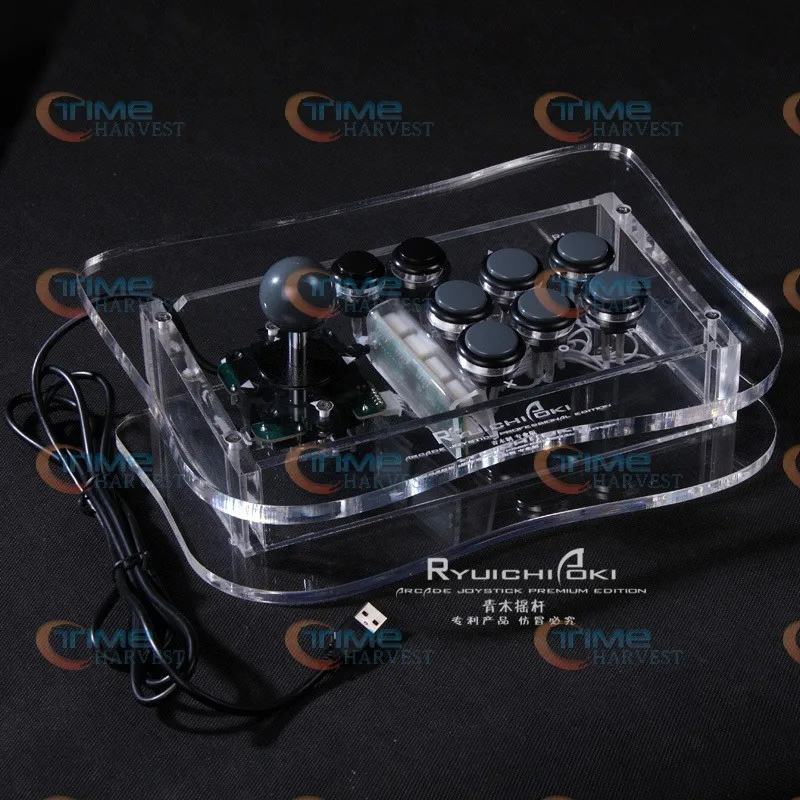 Игра pro джойстик с кнопки sanwa и джойстик sanwa и кнопки USB, ПК, PS3 Аркада рокер с файтинг feelling