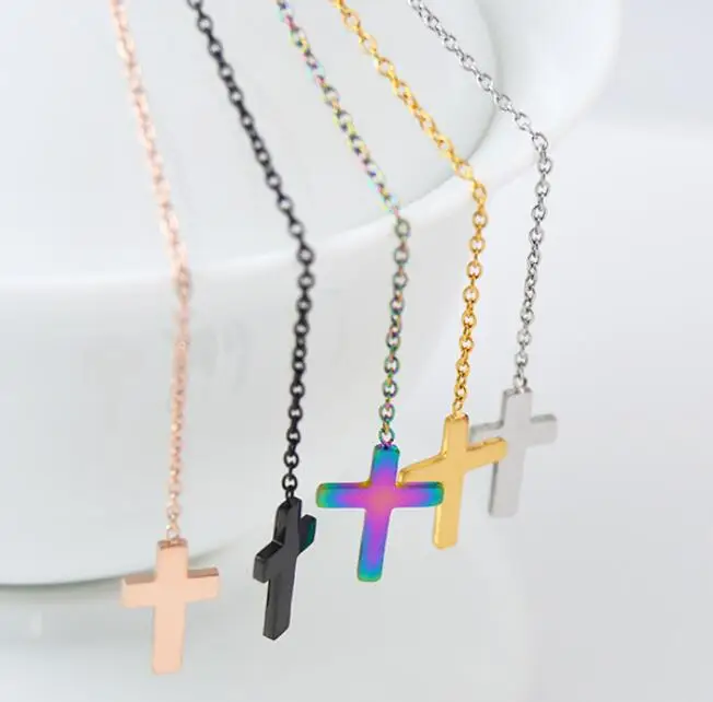 1 шт длинные кисточки цепи крест из нержавеющей стали серьги для мужчин мальчиков