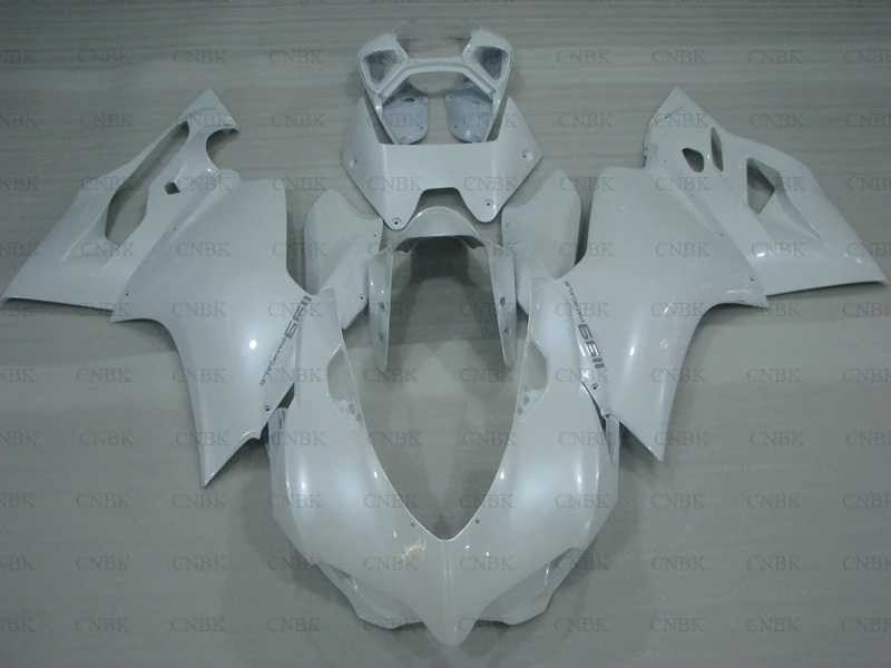 for 889 2012 - 2014 Full Body Kits 1199S Pearl White Bodywork 12 13 Unpainted | Автомобили и мотоциклы