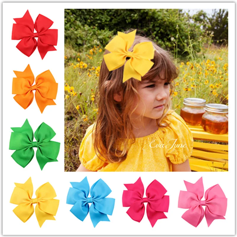 1 Piece MAYA STEPAN Girl Bow Hairpin Swallowtail Children Hair Clip Headdress Baby Newborn Headwear Barrettes | Детская одежда и