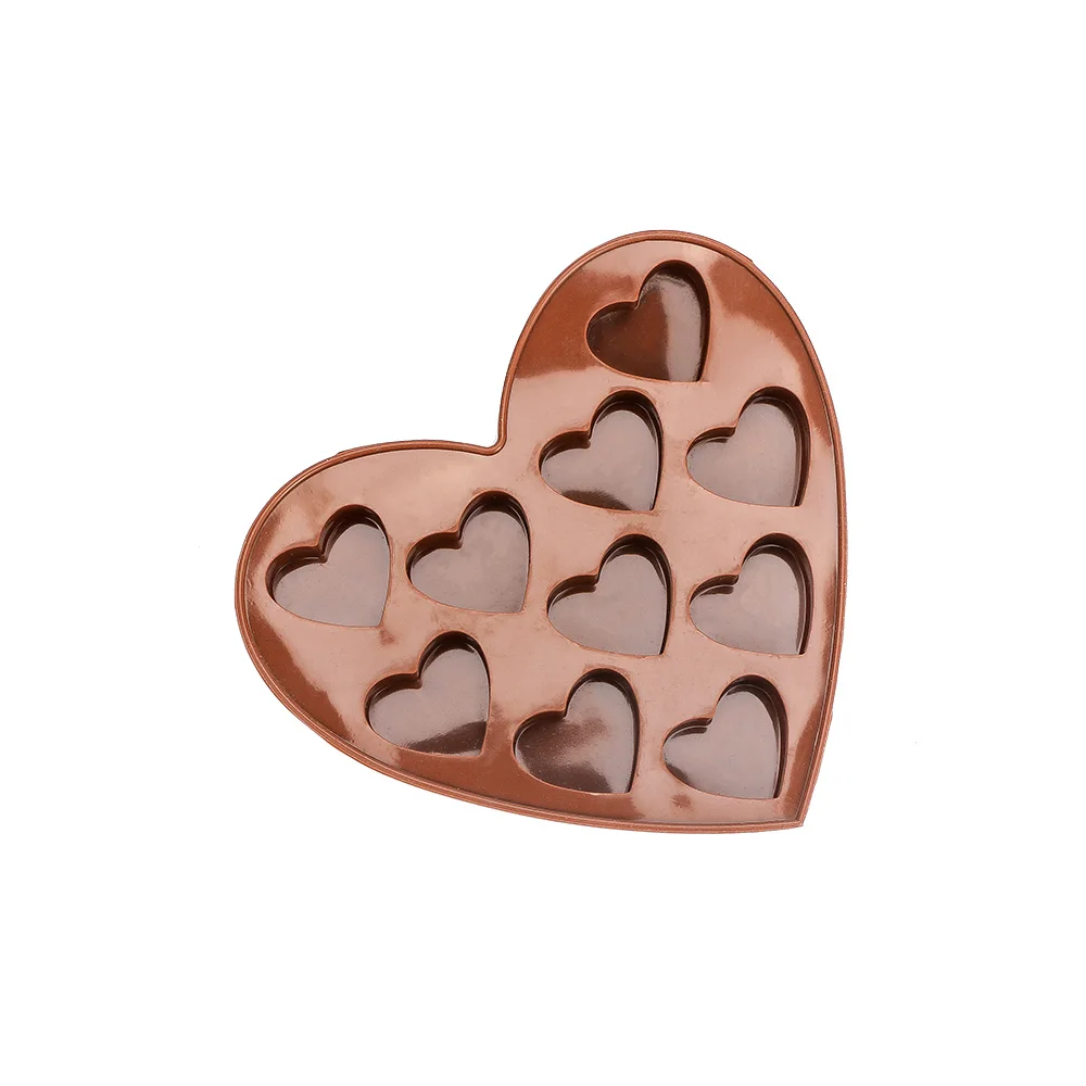 3D Сердце квадратной формы силиконовая форма льда Куб шоколад мыло помадка Желе