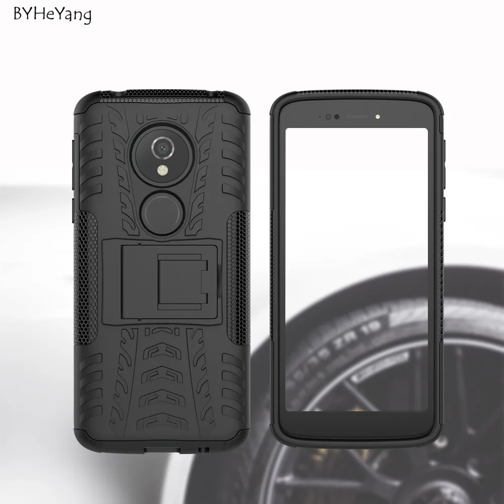 BYHeYang для Motorola Moto G6 Play чехол сверхпрочный армированный тонкий жесткий резиновый