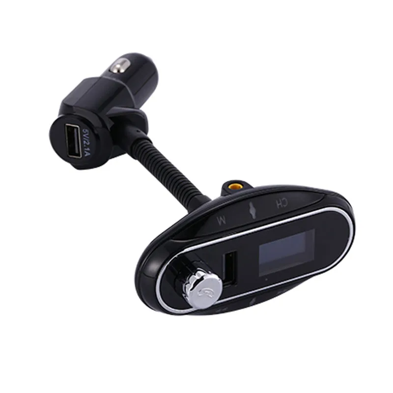 T12 автомобиля AUX MP3 плеер Bluetooth Car Kit Hands Free вызова fm передатчик Поддержка TF карты/U