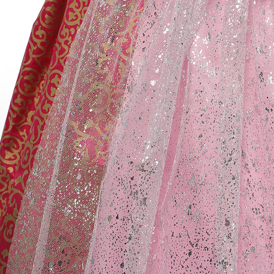 VOGUEON Aurora Princess Costume Girls Off Shoulder Rose Pink Sleeping Beauty Fancy Dress Up Clothes Kids Halloween Party Outfits | Детская