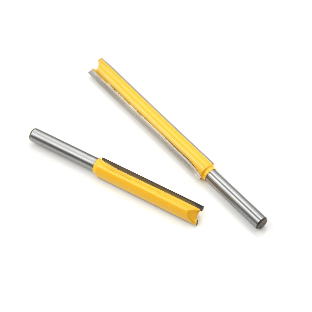 

1pc Extra Long Flush Trim Router Bit - 1/4" Shank