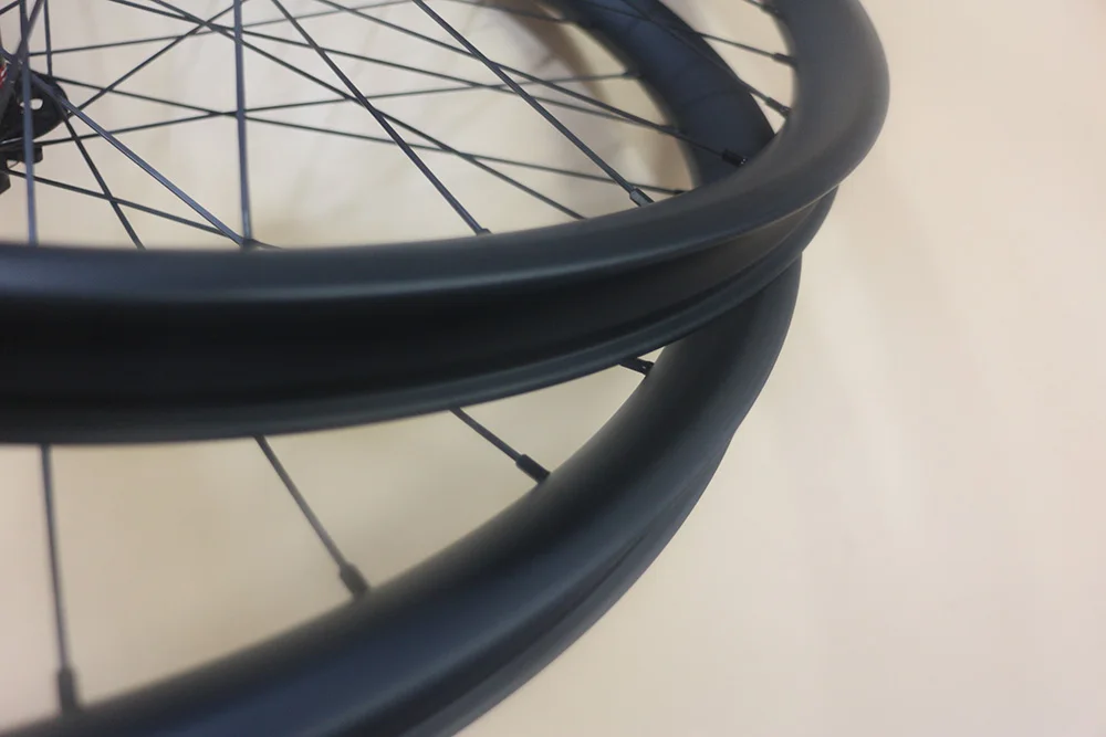 29er бескамерная офсетная ускорительная углеродная колесная пара 35 мм x 28 передняя