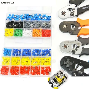 LXC16-4 0,25-10 мм2 23-7AWG HSC8 6-4B6-6 0,25-6 мм2 HSC8 16-4 обжимные плоскогубцы, электрические трубчатые клеммы, коробка, мини-фирменный зажим, инструменты