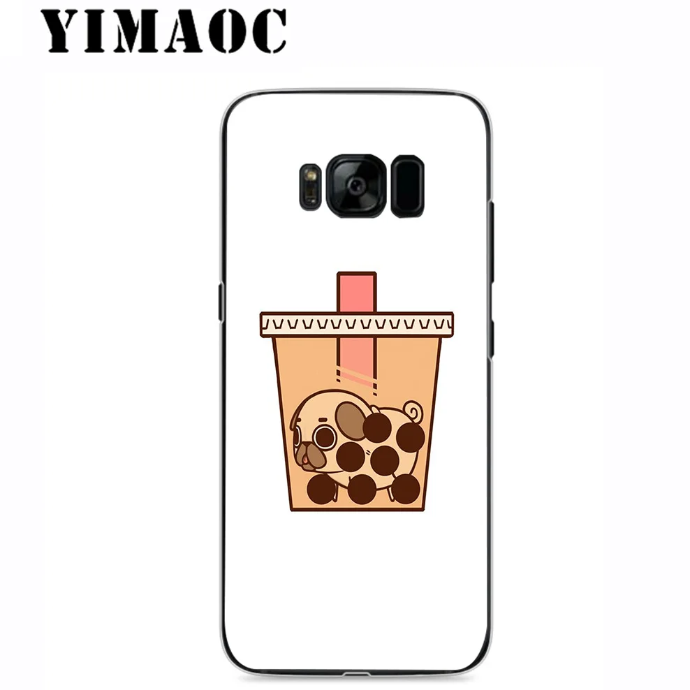 Yimaoc пузырь Чай Чудесный мягкий силиконовый чехол для телефона samsung Galaxy A5 A6 плюс A7