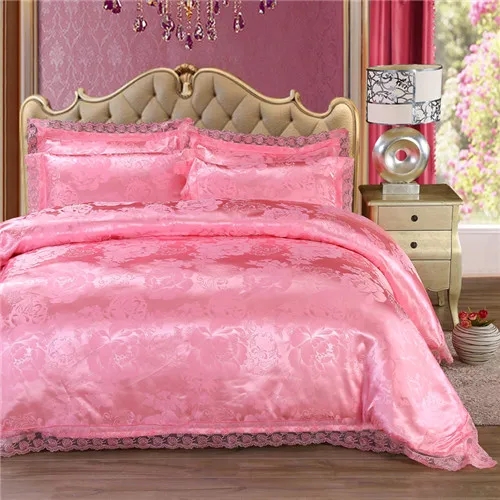 poney pink Домашний текстиль серебряный комплект постельных принадлежностей постельное белье 4 шт постельное белье Европейский покрывало роскошный золотой плоской подошве sheet45 - Цвет: poney pink