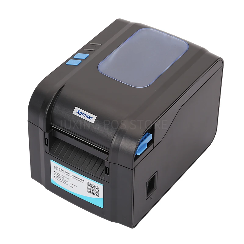 Xprinter XP-370B 80 мм USB порты и разъёмы термальность штрих код pricetag принтер impressora label maker
