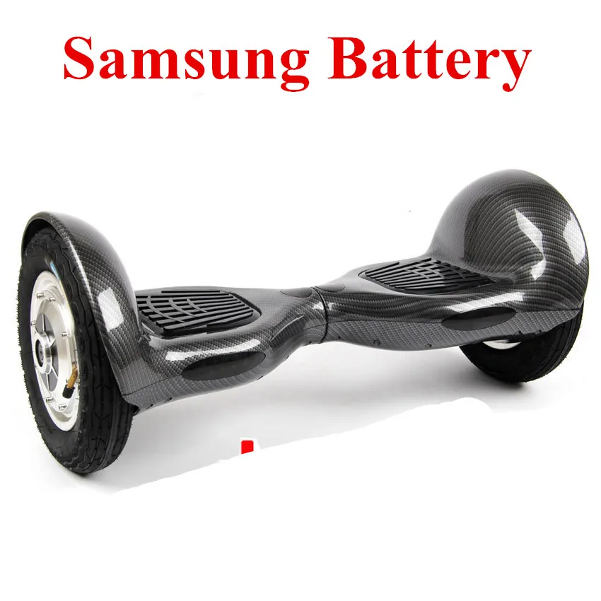 10 дюймовый двух колесный Ховерборд Smart Электрический скутер 700W Bluetooth Электрический скейтборд Smart Баланс наведите доска - Цвет: Samsung Battery