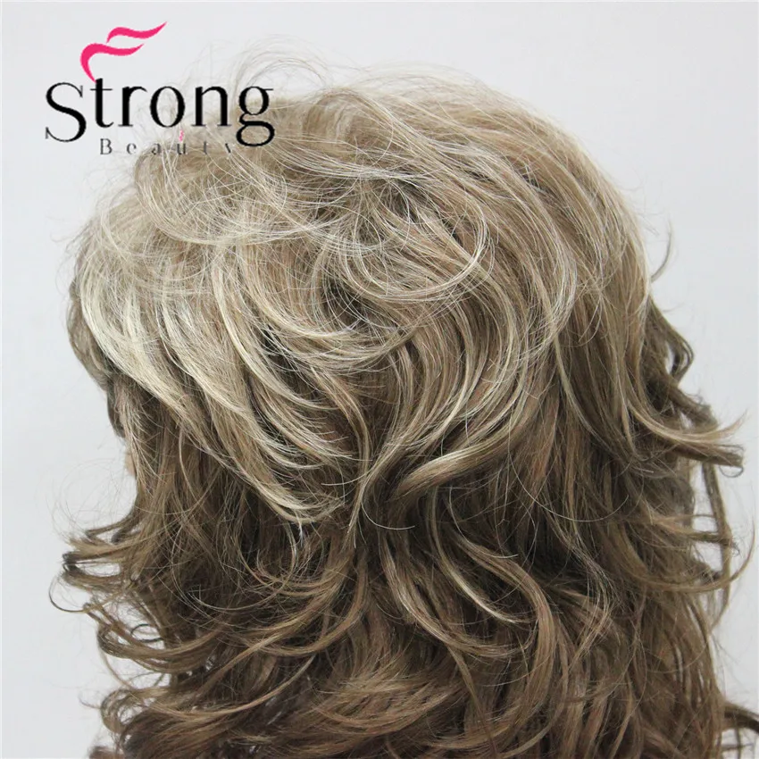 StrongBeauty 1" длинный волнистый светильник коричневый высокий светильник ed полный синтетический парик выбор цвета