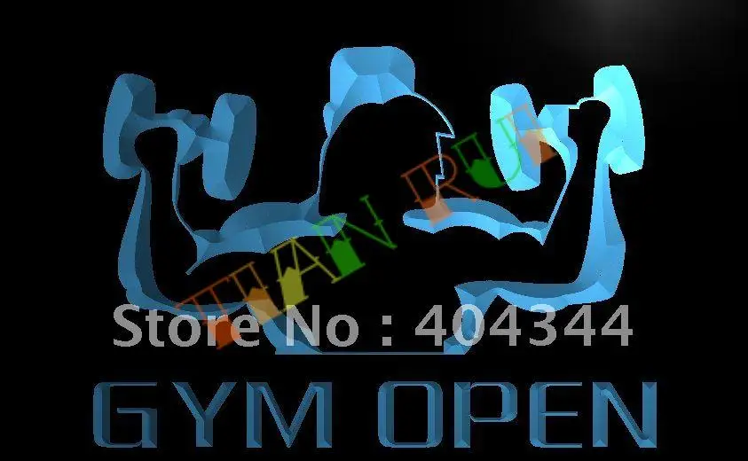 

LB103- OPEN Gym Gymnasium Room NEW LED Neon Light Sign