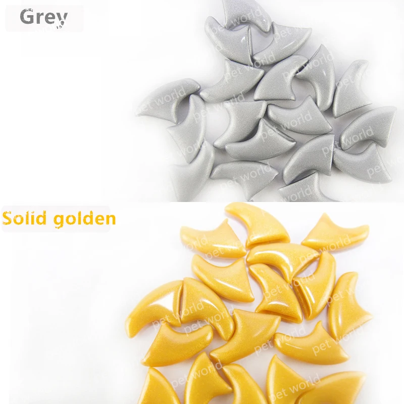 20 шт./лот колпачки для кошачьих когтей мягкие лапки кошек 4 размера с бесплатным