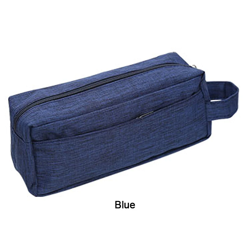 Blue Повседневный дорожный косметический чехол для телефона, сумка, Мужская функциональная спортивная сумка на молнии, органайзер для туалетных принадлежностей, аксессуары, товары - Цвет: Blue