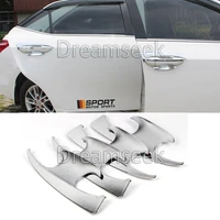 for toyota corolla altis 2014 2015 2016 chrome door handle bowl cover cup trim