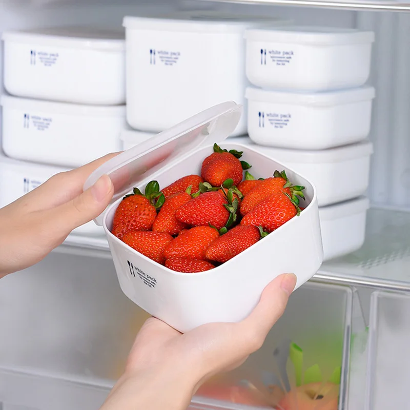 ONEUP белый бытовой Ланч бокс для хранения пластиковых прямоугольных