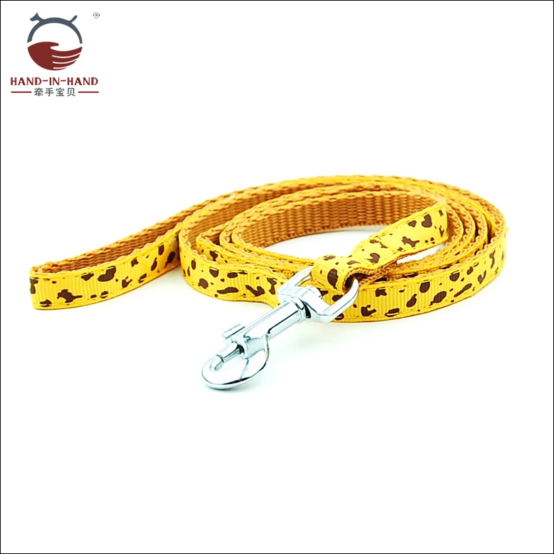 Dog Cat Harness and Leash Small Medium Dog Pet Product Cow Pattern Print Harness and Lead Set