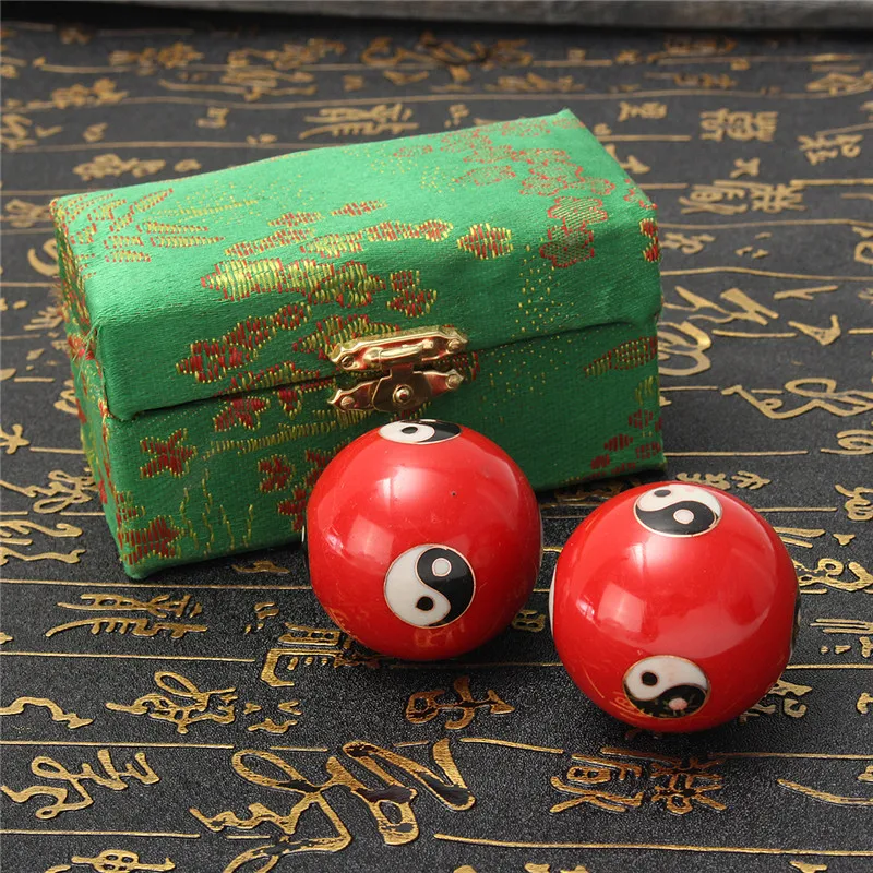 2 шт. 42 мм Baoding шариковые ручные шары китайский здоровье Инь Ян терапевтические