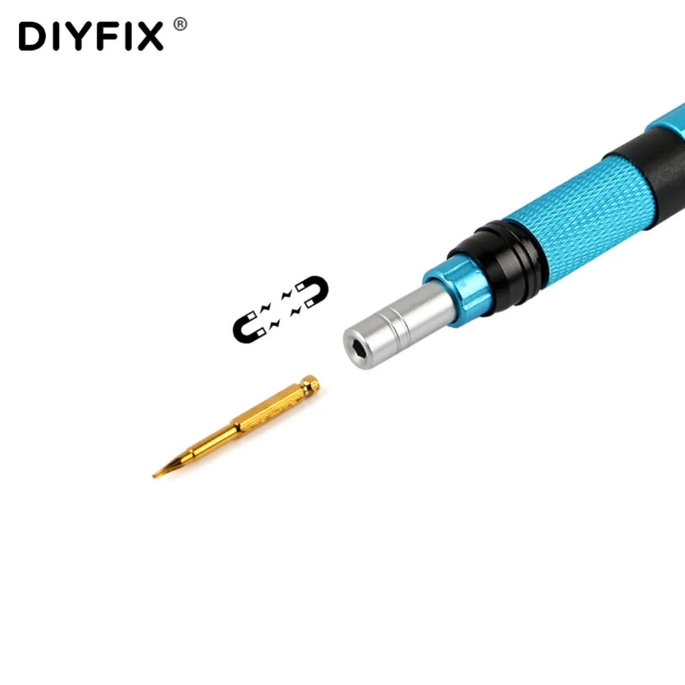 Набор Магнитных прецизионных отверток DIYFIX 6 в 1 регулируемый удлинитель для iPhone