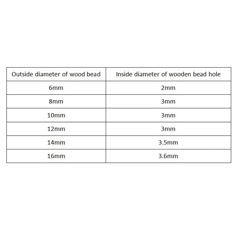 100PCS/Pack DIY Wooden Balls Lead-Free Accessories Eco-Friendly Natural Beads Round Spacer Bracelet jewelry Making | Украшения и