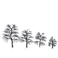 50pcs 45mmmodel trees train scenery landscape n scale 1150 plastic architectural model supplies building kits toys for children