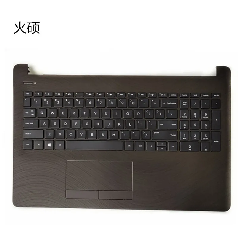Новый чехол для телефона верхняя крышка с клавиатурой и тачпадом Pavilion 15 BS BW P/N 925010