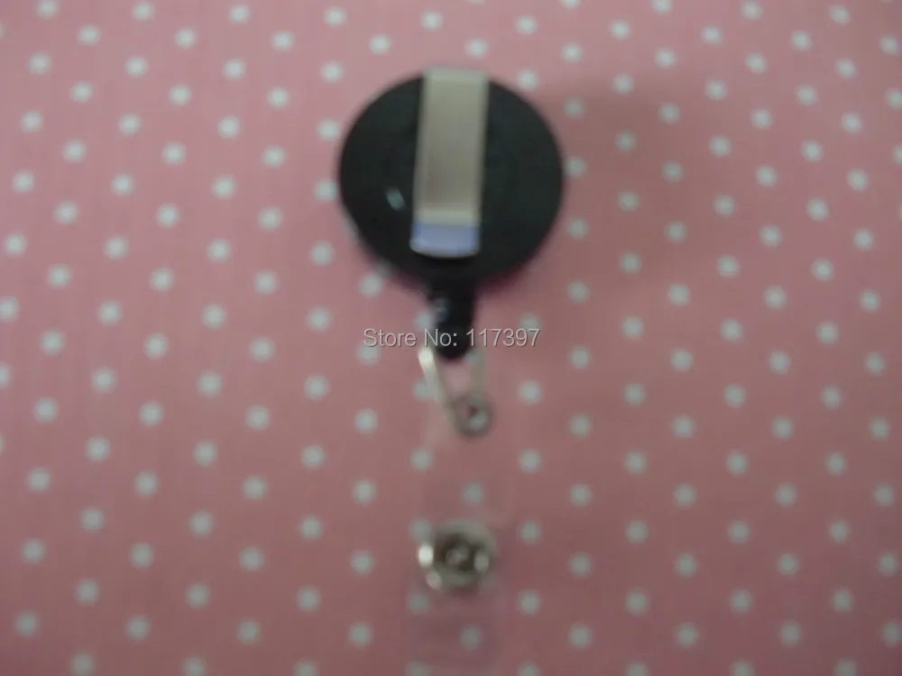 

Skull ID card badge reel holder clip,retractable with waist buckle,nylon rope,hospital nurse office favor