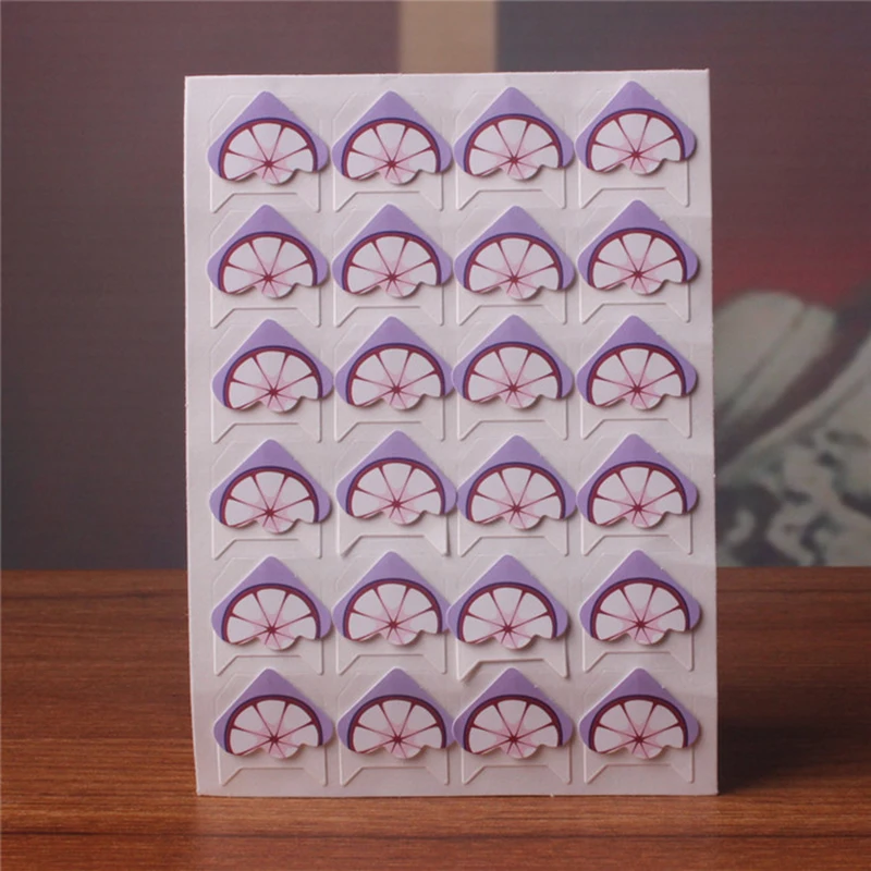 1 лист (24 шт) фруктовая серия декораций бумажный стикер фото края diy ручной работы