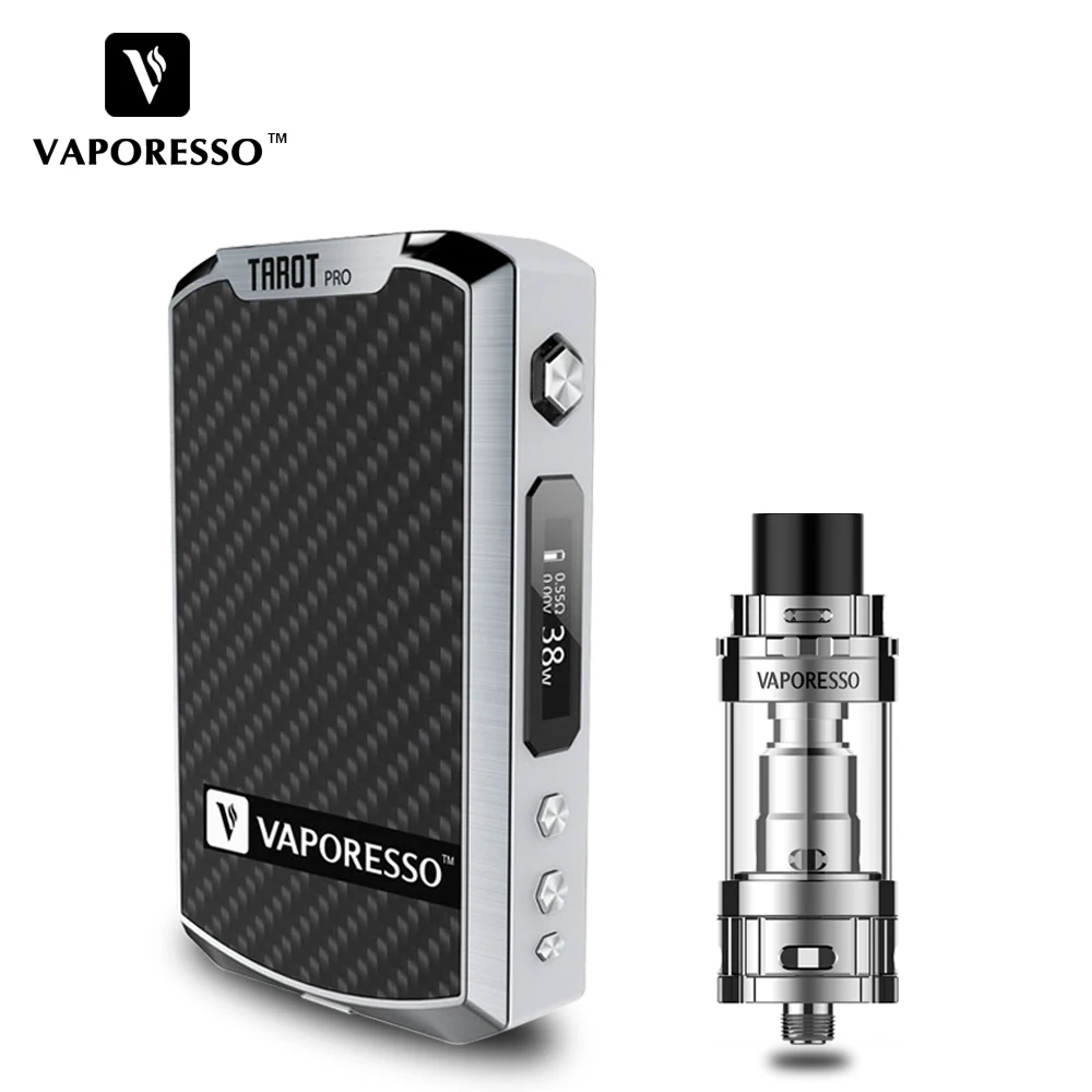Оригинальный vaporesso TAROT PRO 160 Вт VTC комплект Таро Vape коробка мод и Близнецы 3 мл Танк