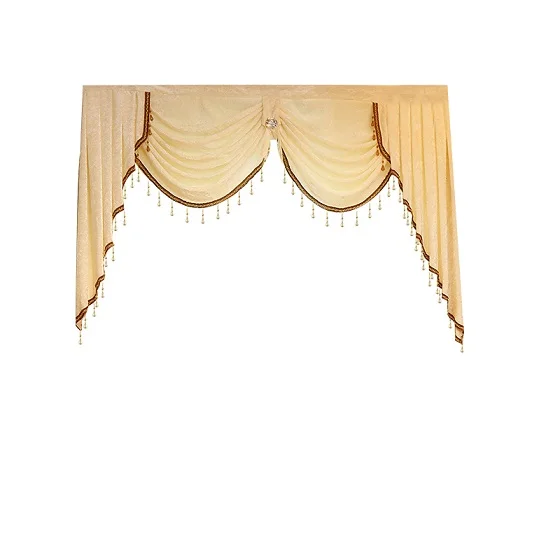 Style 2 Pelmet Европа роскошные подзорные шторы для гостиной шторы на окна для спальни шторы 1 шт. индивидуальный заказ - Цвет: Style 2