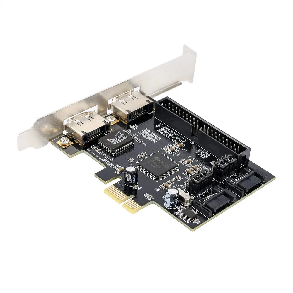 Расширительная карта Raid контроллера PCIe 2 SATA или x eSATA 1 IDE Внутренний PCI Express на 0 и