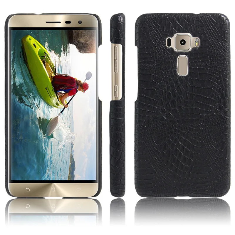 Жесткий чехол накладка из крокодиловой кожи для ASUS ZenFone 3 ZE552KLL Z012D Z012DA Z012DC Z012DE ZE552 ZE