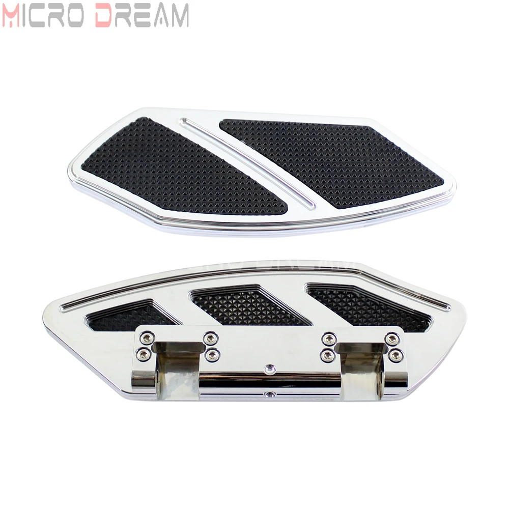 1 пара мотоциклетные подножки для заднего пассажира Harley Touring Road Glide Softail Fat Boy 84-15 |