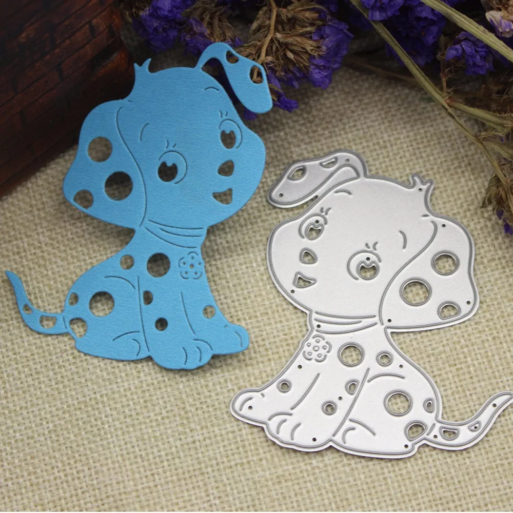 2019 Animal Little Puppy Dog Frame Metal Cutting Dies Stencil for DIY Scrapbooking Photo album Paper Card Making Decorative | Дом и сад