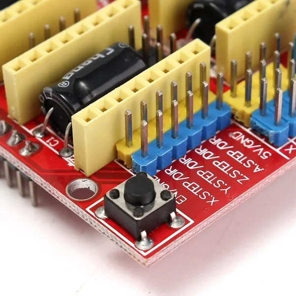 CNC Shield Board + 4Pcs A4988 Stepper Motor Driver For Arduino 3D Printer Diy RC Toy Kit Part | Игрушки и хобби