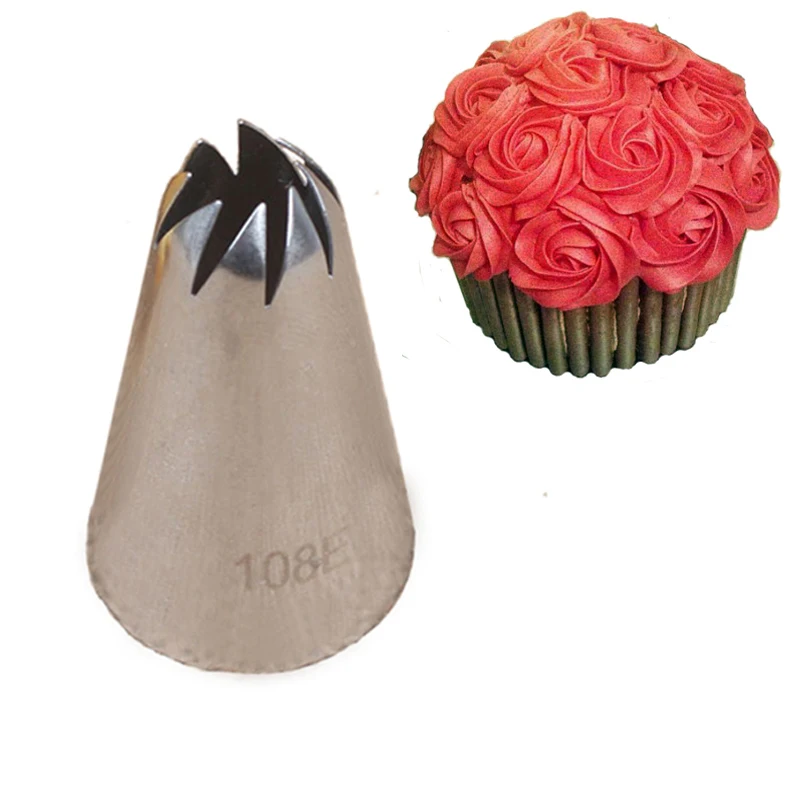 # 108E фотоглазурь для украшения торта помадки крема кондитерские наконечники