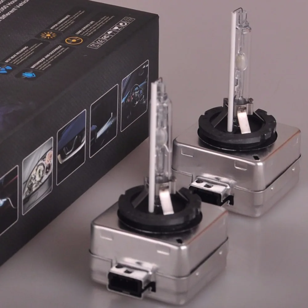 2 шт. ксеноновые лампы для PHILIPS GE или OSRAM 6000K совместимы с 66043 66144 85410 UB - купить по