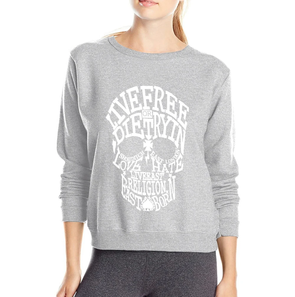 Новое поступление 2021 весенне-зимняя Толстовка в стиле рок-панк женская уличная