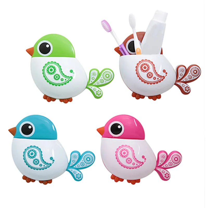 1 шт. Забавный популярный детский любимый мультяшный рисунок птицы присоска