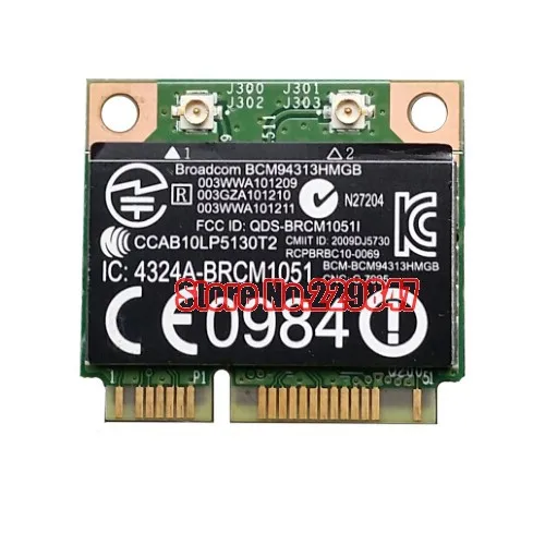 Для Broadcom Bcm94313HMGB b/g/n Беспроводной WiFi + Bluetooth 4.0 Combo Card для HP bcm4313 | Компьютеры и офис
