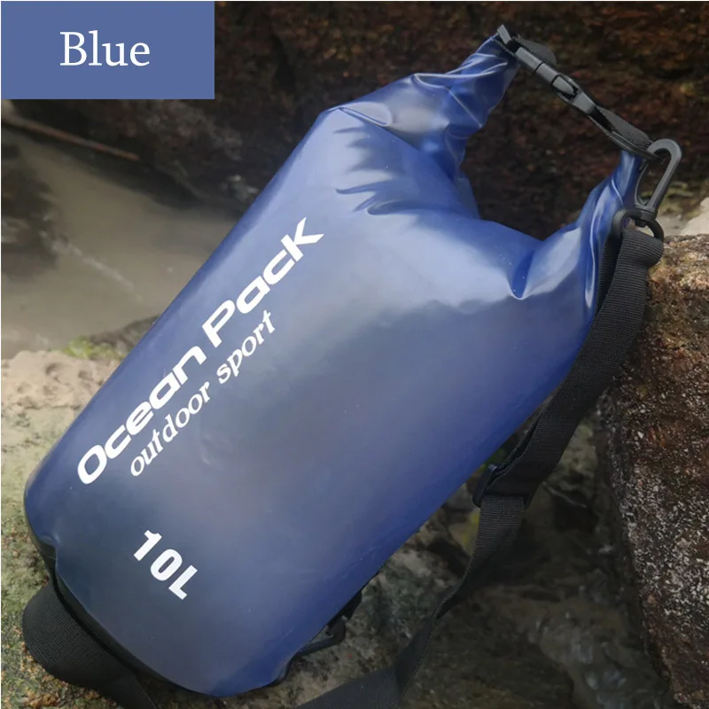 Фдбро Открытый цвета прозрачный ПВХ Водонепроницаемый сухой мешок для хранения