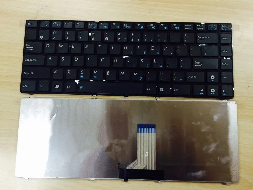 

Brand New laptop keyboard FoR ASUS AsusA42 A83S A84S X42J A42J X43 X44H X84H K43S K43T K43E Us version BLACK WITH FRAME