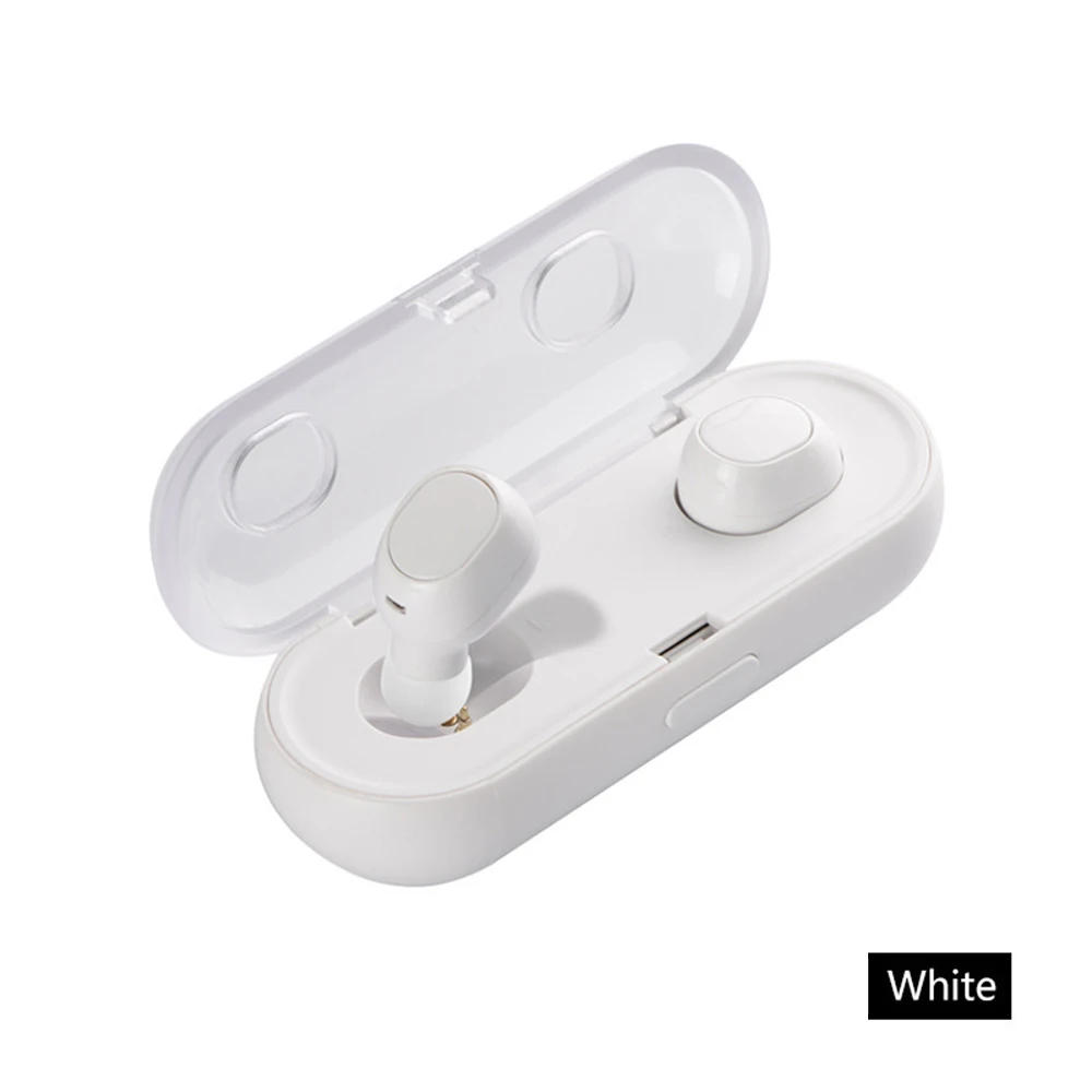 Bluetooth гарнитура 3D беспроводные стерео Geluid TWS16 Mini V4.2 Draadloze Koptelefoon Bluetooth наушники с зарядным устройством