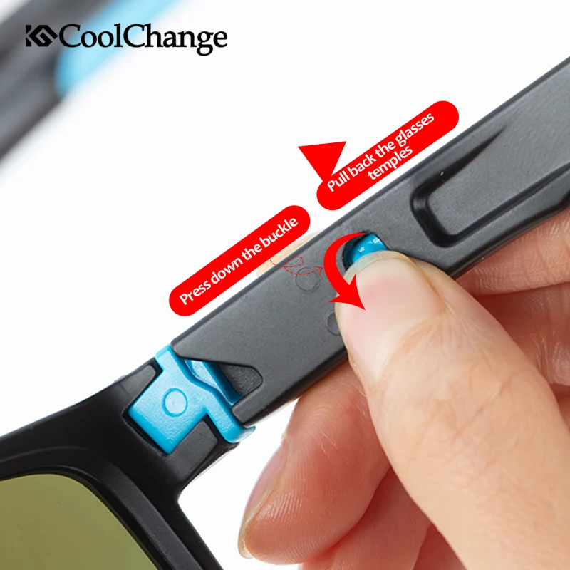 CoolChange поляризационные солнцезащитные очки для езды на велосипеде открытом