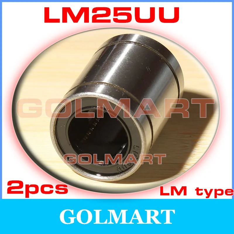 2 шт. линейные подшипники LM25UU LM254059UU 25*40*59 мм|linear motion|bushing bearing |
