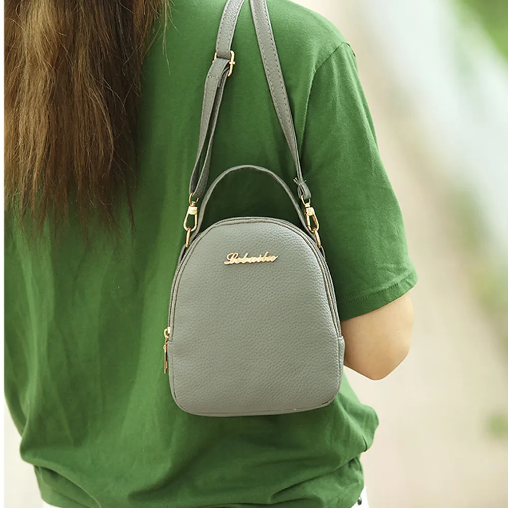 5 видов цветов Женские Простые повседневные маленькие стильные рюкзаки сумка для